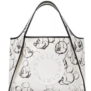 Stella McCartney x Fantasia Disney Mickey Mouse Cotton Logo Tote $1250.00